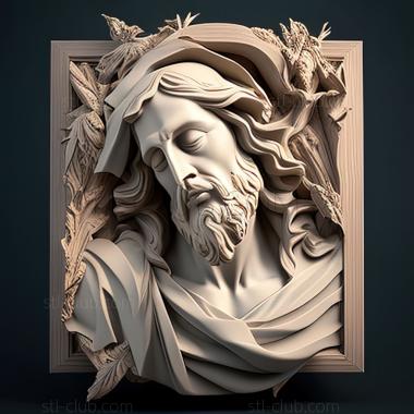 3D model st jesus (STL)